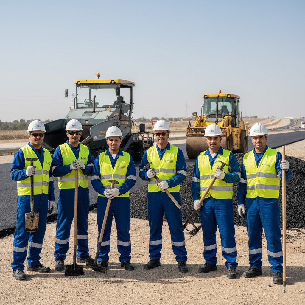 عن مقاول اسفلت: أسفلت، عازل مائي، تخطيط مواقف سيارات